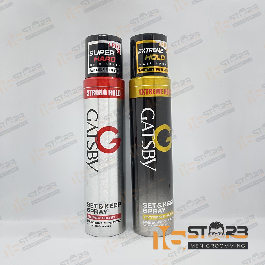 [Chính Hãng 100%] Gôm Xịt Tạo Kiểu Tóc Gatsby 250ml